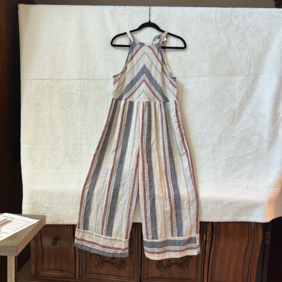 By Together Multicolor Chevron Jumpsuit - Picture 3 of 8